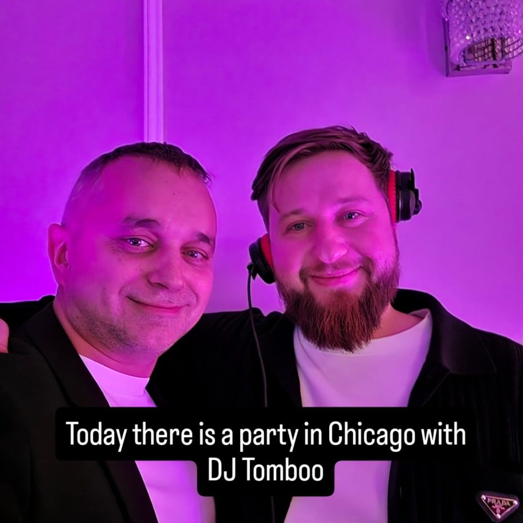 Today there is a party in Chicago with DJ Tomboo