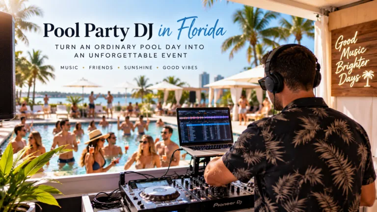 Pool Party DJ in Florida: Turn an Ordinary Pool Day Into an Unforgettable Event