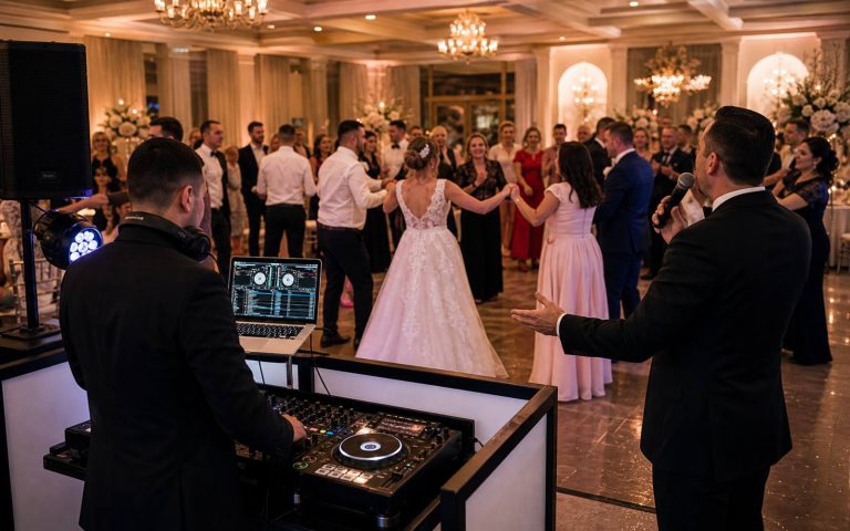 Slavic event DJ and MC services with multilingual hosting in Florida